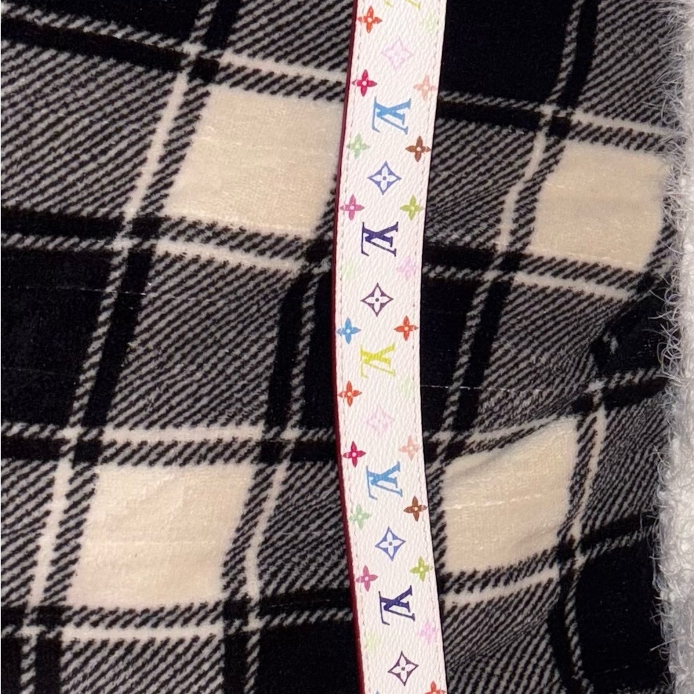 Louis Vuitton Red Belt with Gold Buckle - Picture 4 of 4